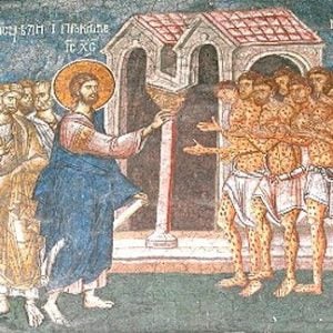 Исцеление десяти прокаженных